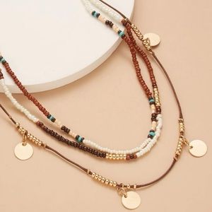 layered necklace, new, never worn